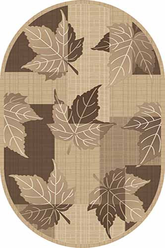 Овальный ковер MEGA carving 4785 BEIGE Российский ковер МЕГА КАРВИНГ фабрики Меринос 4785 BEIGE Цена указана за 1 квадратный метр