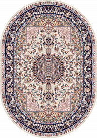 Овальный ковер SHAHREZA D212 CREAM-NAVY