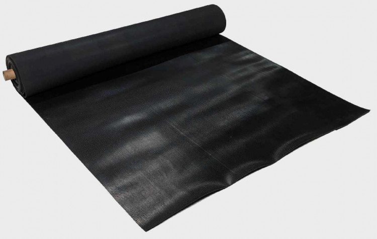 Резиновое рулонное покрытие Рифленка Прочное, долговечное и морозостойкое покрытие