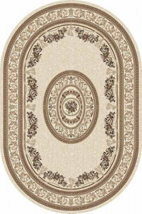 Овальный ковер VALENCIA DELUXE W340 CREAM-BROWN