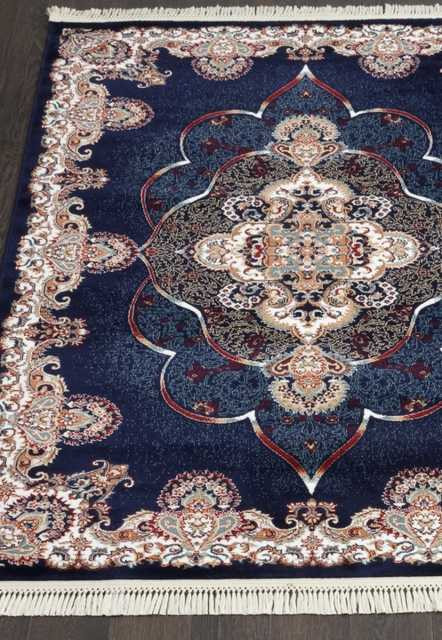 Ковёр ISFAHAN-D516-NAVY-STAN Ковер Россия ISFAHAN. Высота ворса 9 мм. Состав Хитсэт 100%. 8 цветовой колор. Вес м2: 2200 г. Цена за м2: