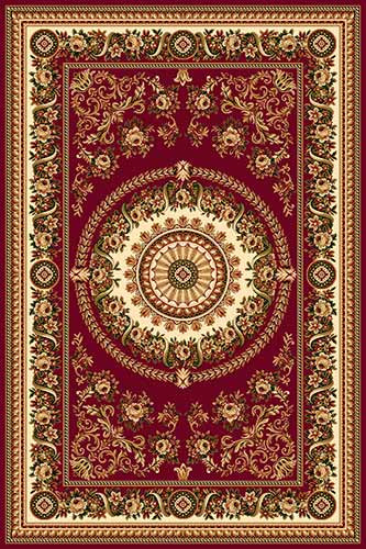 Прямоугольный ковер DA VINCI 5246 RED Российский ковер DA VINCI фабрики Меринос 5246 RED Цена указана за 1 квадратный метр