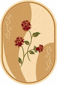 Овальный ковер KAMEA carving 5275 CREAM