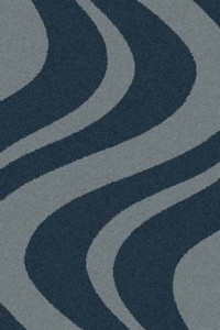 Прямоугольный ковер PLATINUM T617-NAVY-BLUE