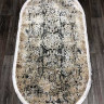 Турецкий ковер DOKU-9338B-GREY-BROWN-OVAL