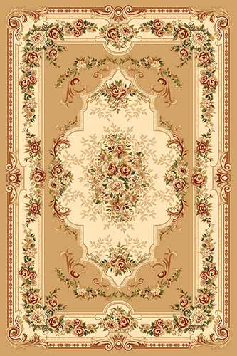 Прямоугольный ковер VALENCIA DELUXE 4015 BEIGE Российский ковер ВАЛЕНСИЯ ДЕЛЮКС фабрики Меринос 4015 BEIGE Цена указана за 1 квадратный метр