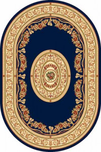Овальный ковер VALENCIA DELUXE W340 NAVY
