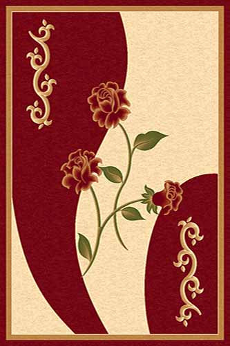 Прямоугольный ковер KAMEA carving 5275 RED Российский ковер Камея Карвинг фабрики Меринос 5275 RED Цена указана за 1 квадратный метр