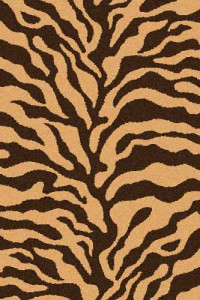 Прямоугольный ковер COMFORT SHAGGY S614 BROWN-D.BEIGE