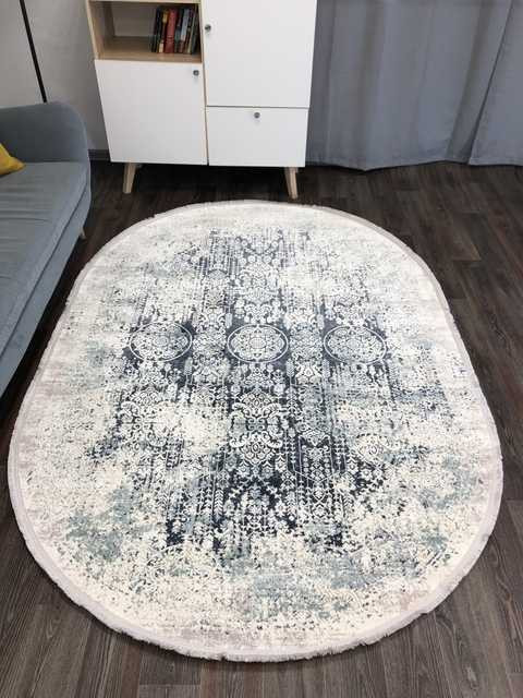 Турецкий ковер DOKU-9338H-BLUE-CREAM-OVAL Восточные ковры DOKU
Цена указана за квадратный метр