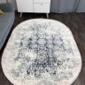 Турецкий ковер DOKU-9338H-BLUE-CREAM-OVAL
