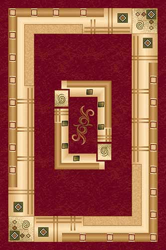 Прямоугольный ковер DA VINCI 5263 RED Российский ковер DA VINCI фабрики Меринос 5263 RED Цена указана за 1 квадратный метр