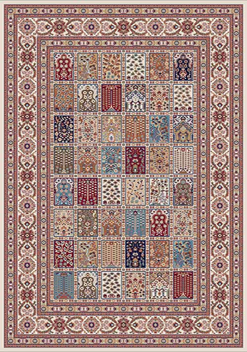 Прямоугольный ковер SHAHREZA D204 CREAM Российский ковер ШАХРЕЗА фабрики Меринос D204 CREAM Цена указана за 1 квадратный метр