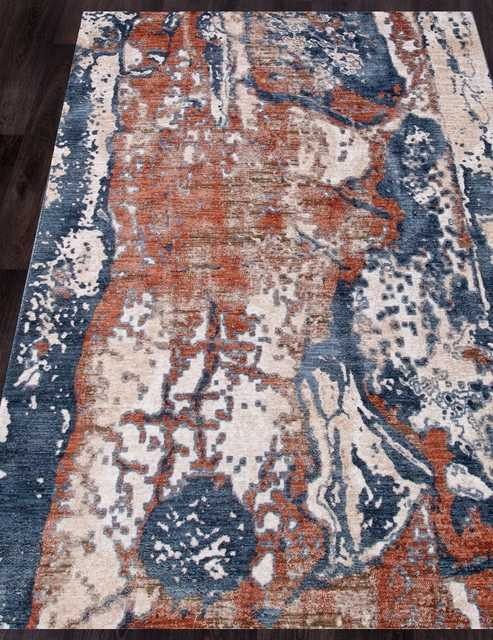 Турецкий ковер ZEUS-B3562A-GREEN-BLUE-STAN Восточные ковры ZEUSЦена указана за квадратный метр