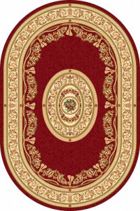 Овальный ковер VALENCIA DELUXE W340 RED