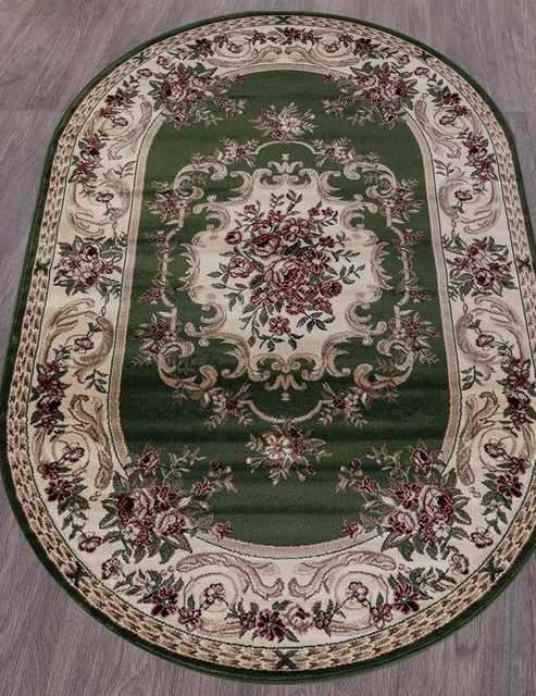 Ковёр COLIZEY-D057-GREEN-OVAL Российский Ковёр Колизей.
Цена указана за 1 кв/метр.