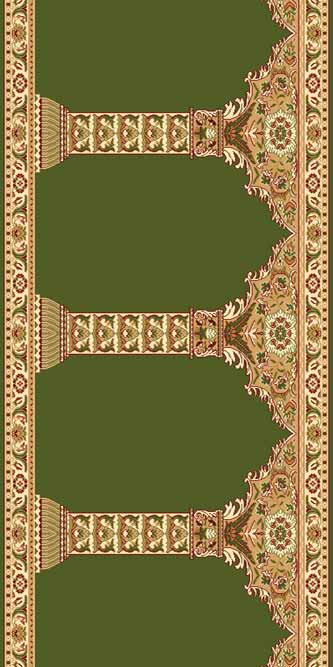 Ковровая дорожка VALENCIA MIH GREEN Российский ковер ВАЛЕНСИЯ фабрики Меринос MIH GREEN Цена указана за 1 квадратный метр