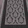 Ковёр VEGAS-S001-BLACK-GRAY-STAN