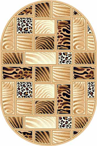 Овальный ковер LAGUNA D224 BEIGE Российский ковер ЛАГУНА фабрики Меринос D224 BEIGE Цена указана за 1 квадратный метр