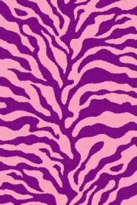 Прямоугольный ковер COMFORT SHAGGY S614 PURPLE-PINK