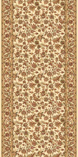 Ковровая дорожка IZMIR D155 CREAM Российский ковер Измир фабрики Меринос D155 CREAM Цена указана за 1 квадратный метр