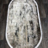 Турецкий ковер DOKU-9347B-GREY-BROWN-OVAL