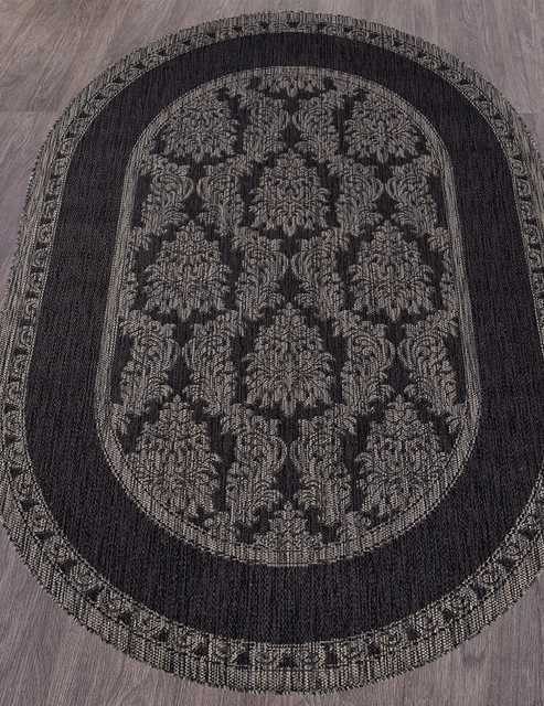 Ковёр VEGAS-S001-BLACK-OVAL Российский Ковёр Циновка Вегас.
Цена указана за 1 кв/метр.