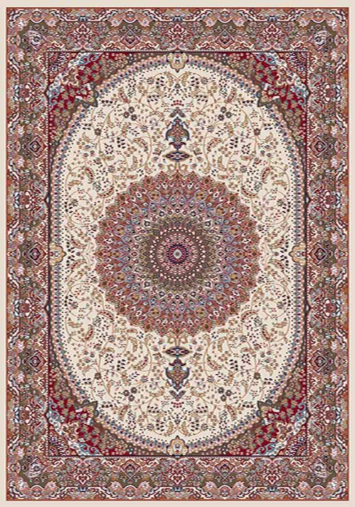 Прямоугольный ковер SHAHREZA D205 CREAM-BROWN Российский ковер ШАХРЕЗА фабрики Меринос D205 CREAM-BROWN Цена указана за 1 квадратный метр