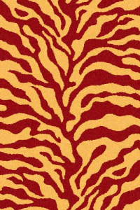 Прямоугольный ковер COMFORT SHAGGY S614 RED-YELLOW