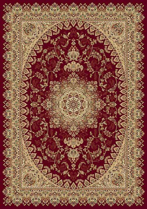 Прямоугольный ковер BUHARA D178 RED Российский ковер БУХАРА фабрики Меринос D178 RED Цена указана за 1 квадратный метр