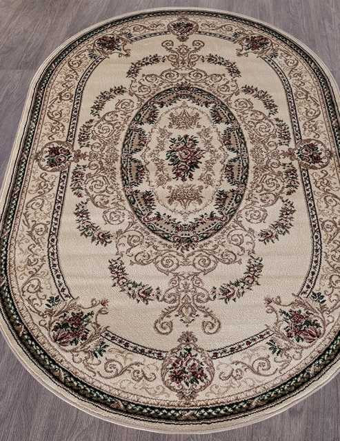 Ковёр COLIZEY-D058-CREAM-OVAL Российский Ковёр Колизей.Цена указана за 1 кв/метр.