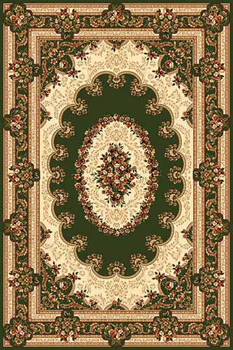 Прямоугольный ковер DA VINCI 5440 GREEN Российский ковер DA VINCI фабрики Меринос 5440 GREEN Цена указана за 1 квадратный метр