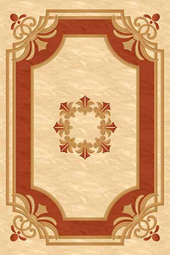 Прямоугольный ковер KAMEA carving 5333 CREAM-TERRA Российский ковер Камея Карвинг фабрики Меринос 5333 CREAM-TERRA Цена указана за 1 квадратный метр