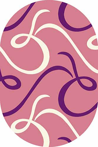 Овальный ковер VISION DELUXE carving V803 PINK Российский ковер ВИЖН ДЕЛЮКС фабрики Меринос V803 PINK Цена указана за 1 квадратный метр