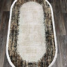 Турецкий ковер DOKU-9348B-GREY-BROWN-OVAL Турецкий ковер DOKU-9348B-GREY-BROWN-OVAL