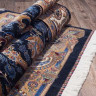 Иранский ковер QUM-602-NAVY-STAN