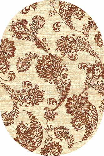 Овальный ковер LAGUNA D232 CREAM Российский ковер ЛАГУНА фабрики Меринос D232 CREAM Цена указана за 1 квадратный метр