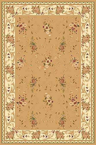 Прямоугольный ковер VALENCIA 5455 CREAM Российский ковер ВАЛЕНСИЯ фабрики Меринос 5455 CREAM Цена указана за 1 квадратный метр