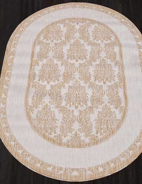 Ковёр VEGAS-S001-CREAM-OVAL Российский Ковёр Циновка Вегас.
Цена указана за 1 кв/метр.