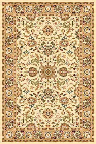 Прямоугольный ковер VALENCIA DELUXE D013 CREAM Российский ковер ВАЛЕНСИЯ ДЕЛЮКС фабрики Меринос D013 CREAM Цена указана за 1 квадратный метр