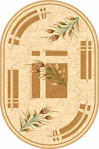 Овальный ковер KAMEA carving 5442 CREAM Российский ковер Камея Карвинг фабрики Меринос 5442 CREAM Цена указана за 1 квадратный метр