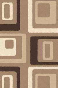 Прямоугольный ковер PLATINUM T618 D.BEIGE