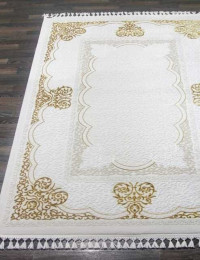 Турецкий ковер HUNKAR-7852-GOLD-WHITE-STAN