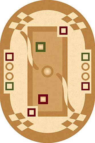 Овальный ковер KAMEA carving 5462 CREAM Российский ковер Камея Карвинг фабрики Меринос 5462 CREAM Цена указана за 1 квадратный метр