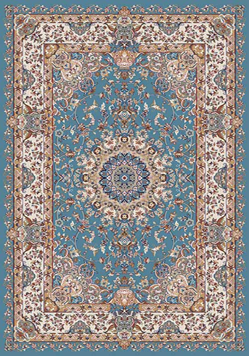 Прямоугольный ковер SHAHREZA D206 BLUE Российский ковер ШАХРЕЗА фабрики Меринос D206 BLUE Цена указана за 1 квадратный метр