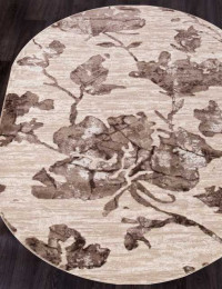 Турецкий ковер TOKIO-17974A-BEIGE-BROWN-OVAL