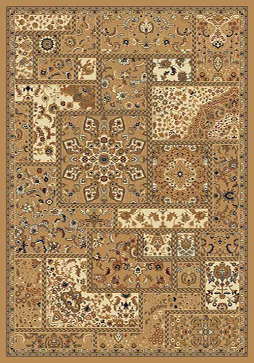 Прямоугольный ковер BUHARA D291 BEIGE Российский ковер БУХАРА фабрики Меринос D291 BEIGE Цена указана за 1 квадратный метр