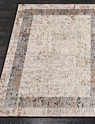 Ковёр ERKAPLAN RODOS 7442A-L-BLUE-CREAM Турецкий Ковёр Эркаплан Родос 7442A-L-BLUE-CREAM Цена указана за 1 кв/метр.