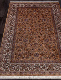 Иранский ковер QUM-617-BEIGE-STAN