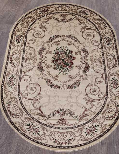 Ковёр COLIZEY-D066-CREAM-OVAL Российский Ковёр Колизей.Цена указана за 1 кв/метр.